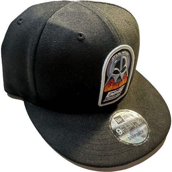 Star Wars New Era 59FIFTY The Empire Strikes Back Black SnapBack Hat Cap New - Picture 5 of 10